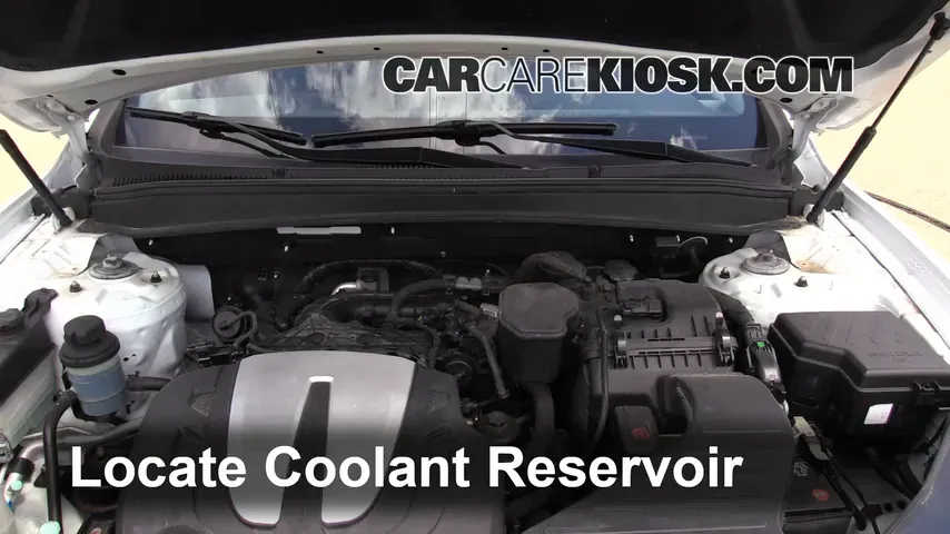 2010 Hyundai Santa Fe SE 3.5L V6 Coolant (Antifreeze)